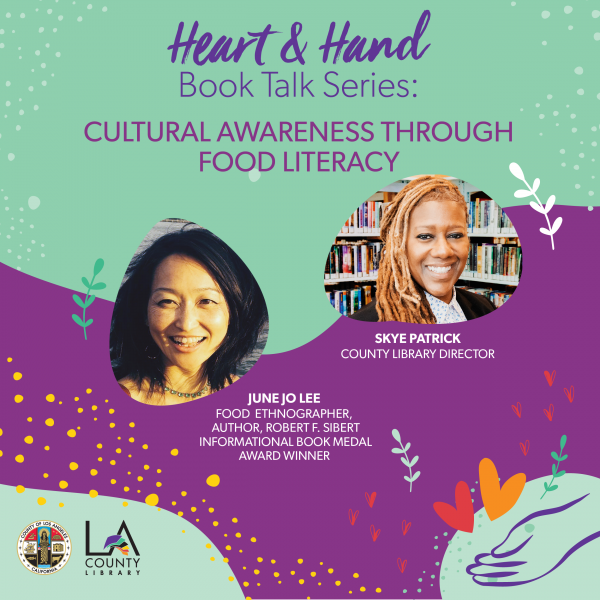 Image for event: Heart &amp; Hand Virtual Book Talk: Spreading Cultural Awareness through Food Literacy