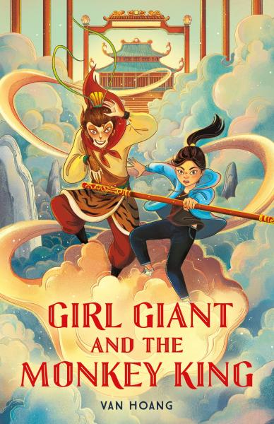 Book cover of Girl Giant and the Monkey King 