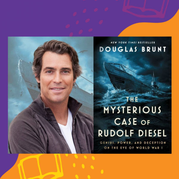 Image for event: Author Talk: The Mysterious Case of Rudolf Disel with Douglas Brunt 