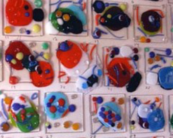 Image for event: Fused Glass Bookmarks - Firework Studio