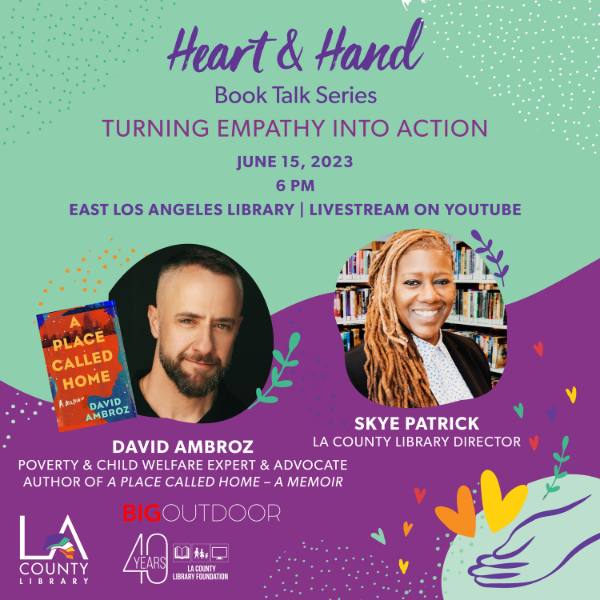 Image for event: Heart &amp; Hand Book Talk with David Ambroz