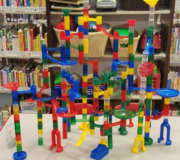 Legos stacked 
