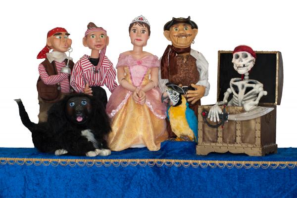 puppets on a stage