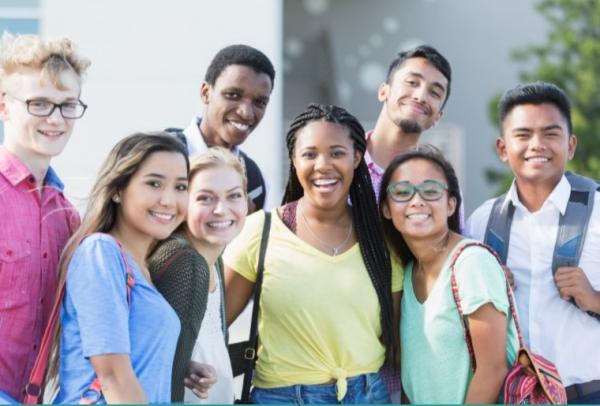 Students Diversity Teens