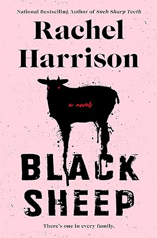 black sheep on pink background book cover