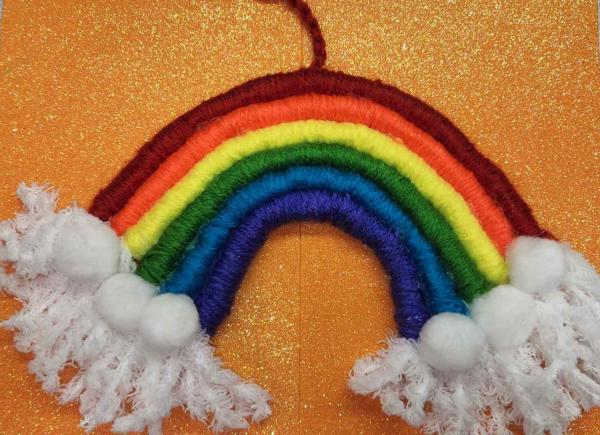 yarn rainbow