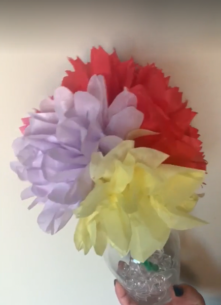 Image for event: Tissue Paper Flowers