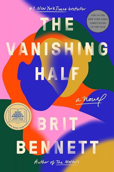 Book cover of "The Vanishing Half". 