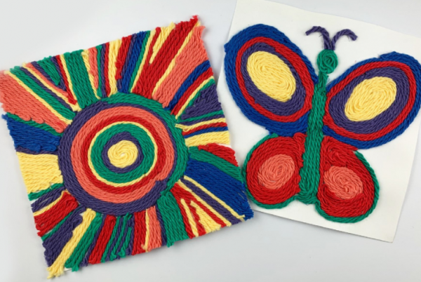 Colorful Yarn art 